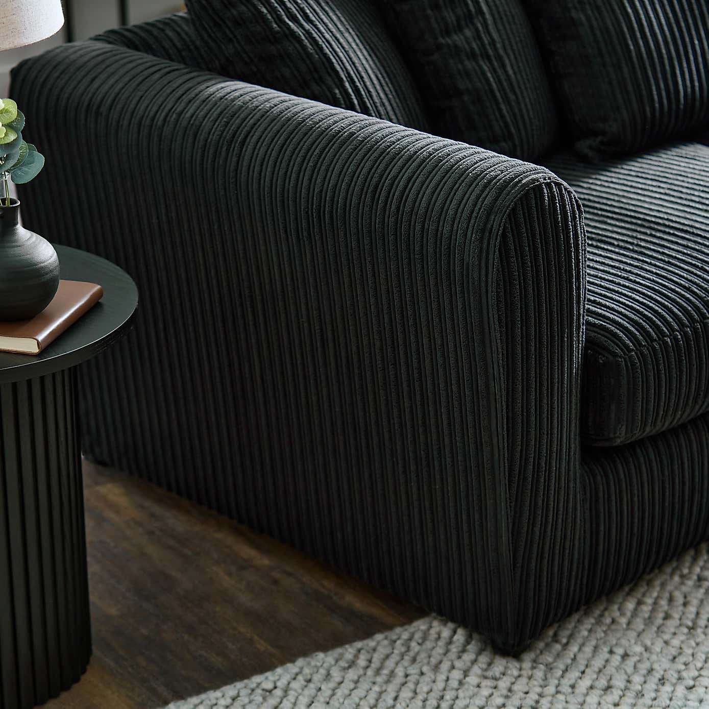 Blake Jumbo Cord Right Hand Corner Sofa