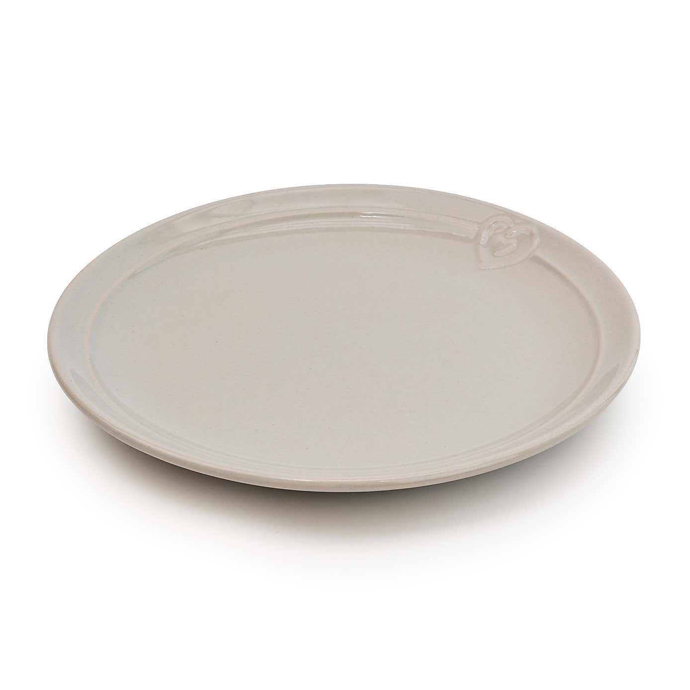 Hearts Grey Side Plate
