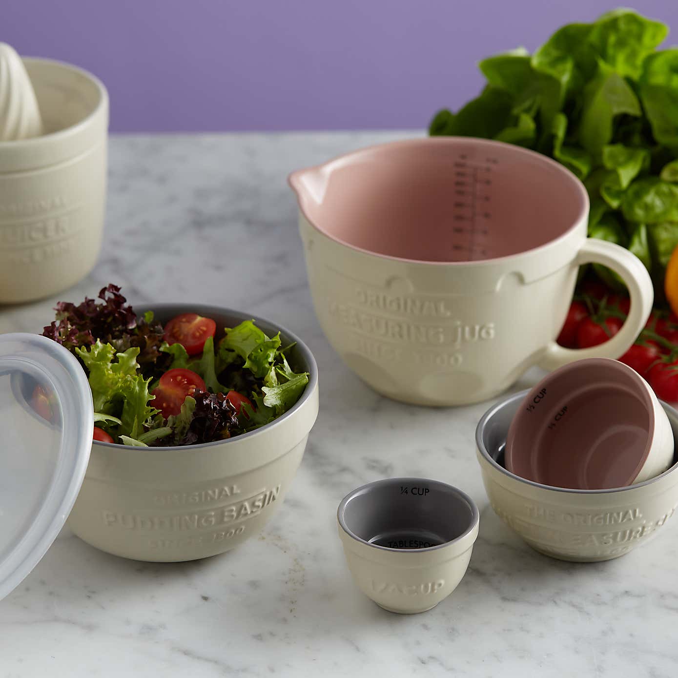 Mason Cash Innovative Kitchen Pudding Basin with Lid