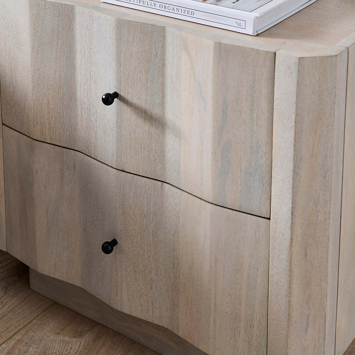 Willa 2 Drawer Bedside Table