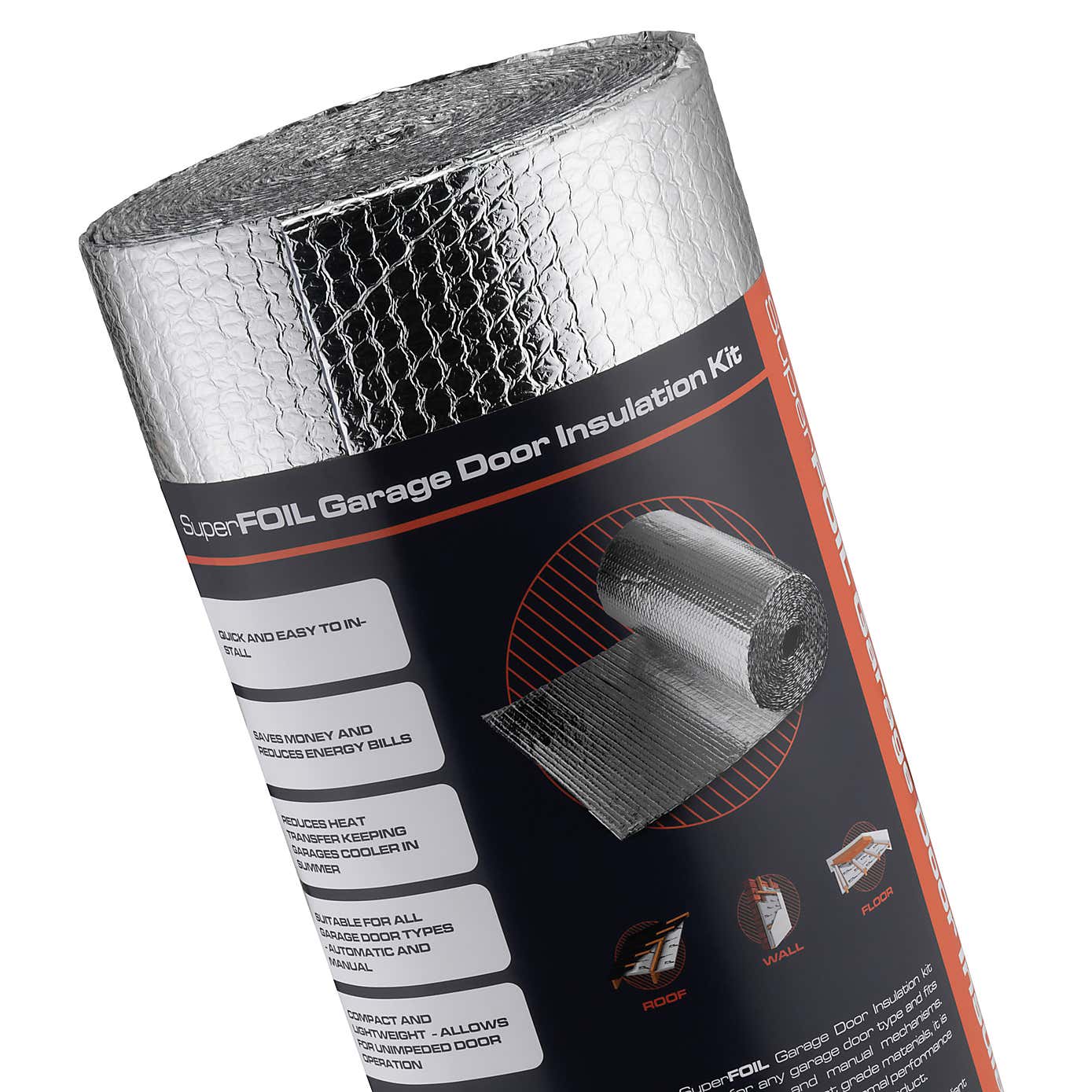 SuperFOIL Garage Door Insulation Kit
