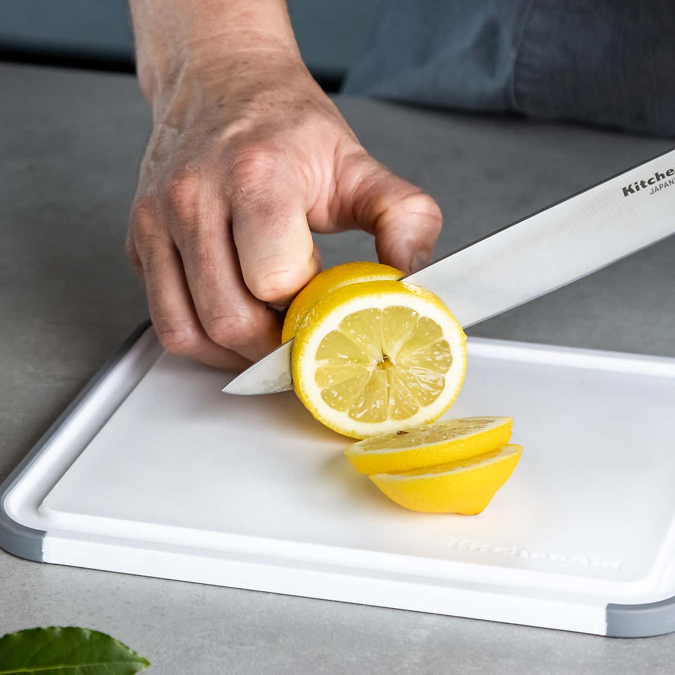 KitchenAid Classic Nonslip Chopping Board with Perimeter Trench