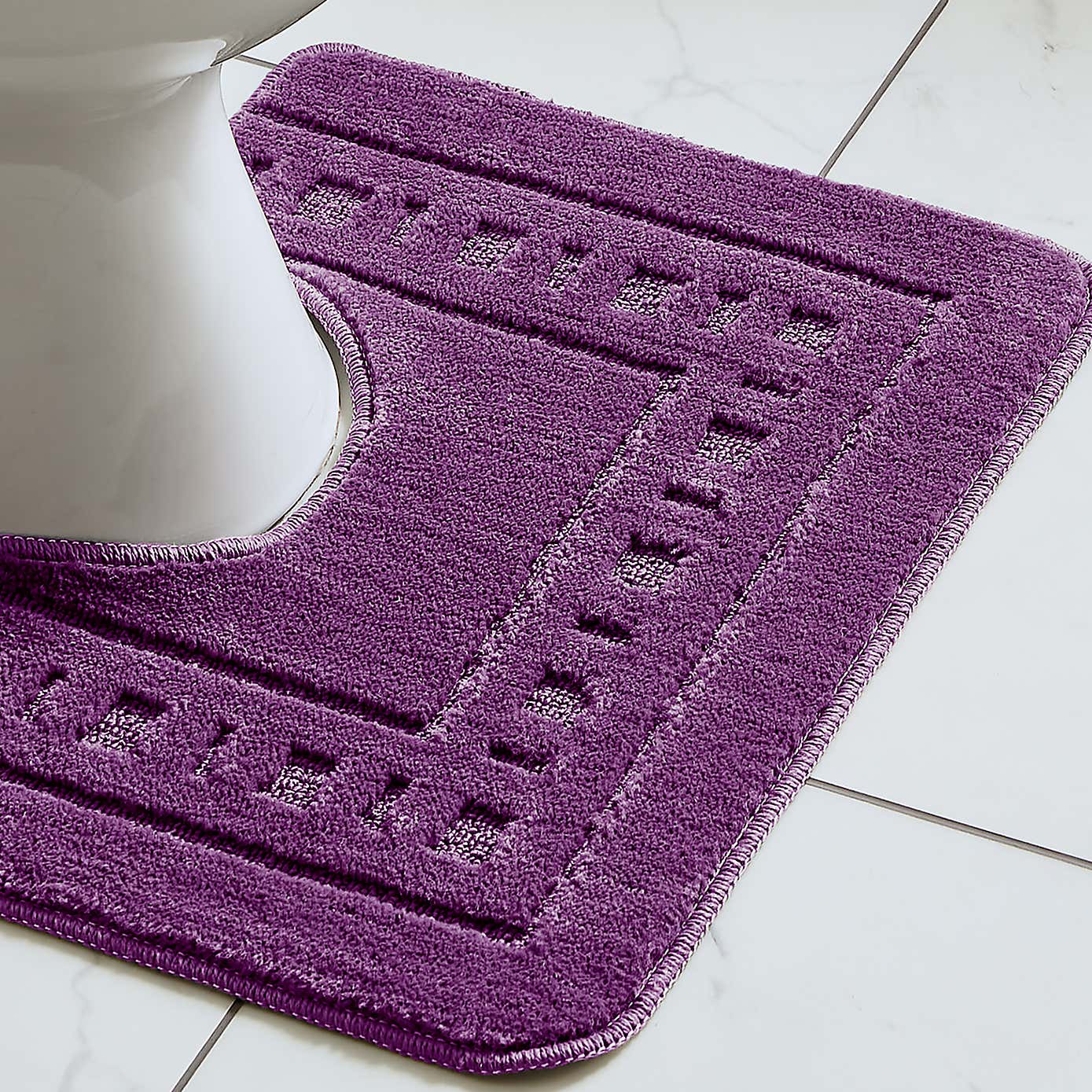 Armoni Bath Mat and Pedestal Mat Set