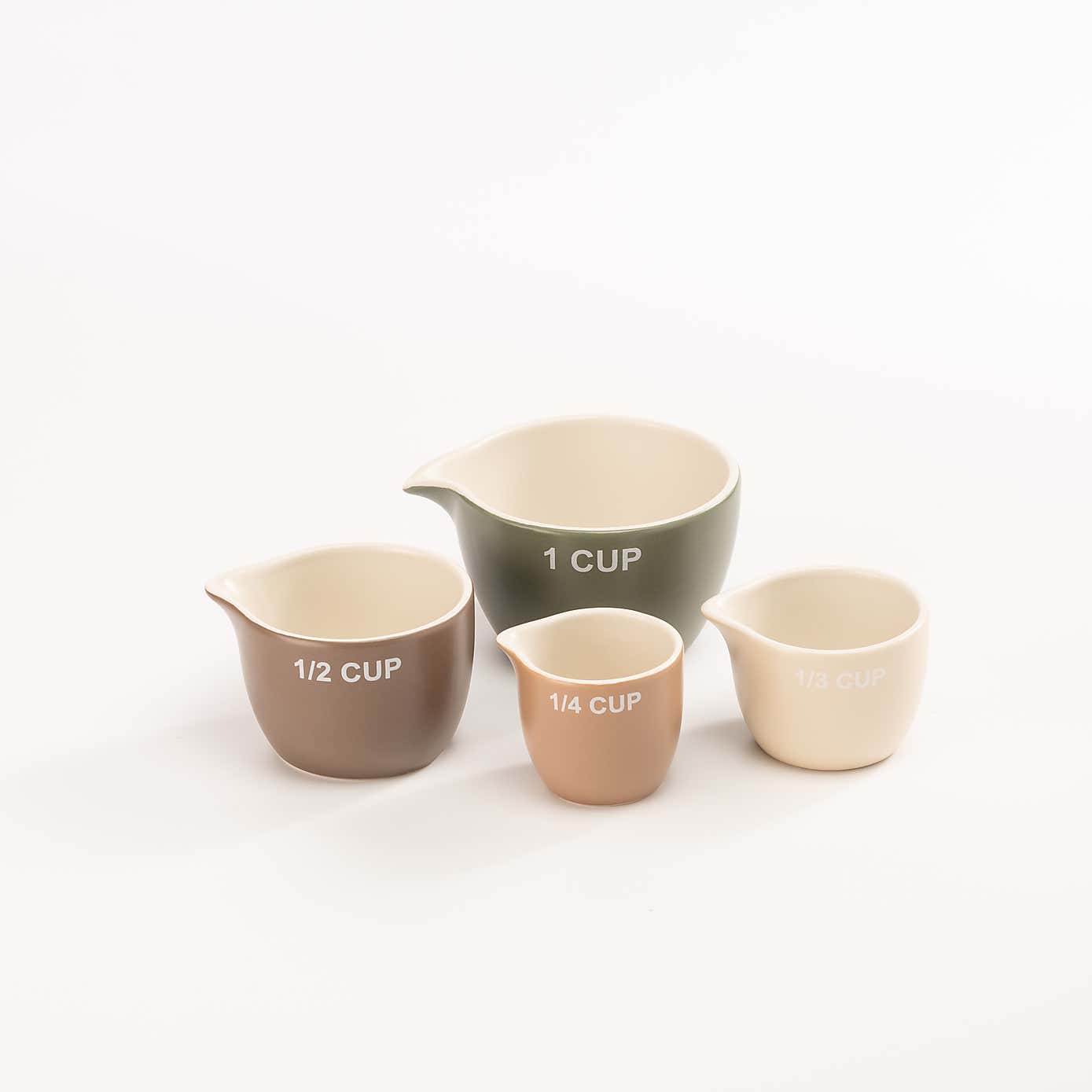 Measuring Cups Brown Mix