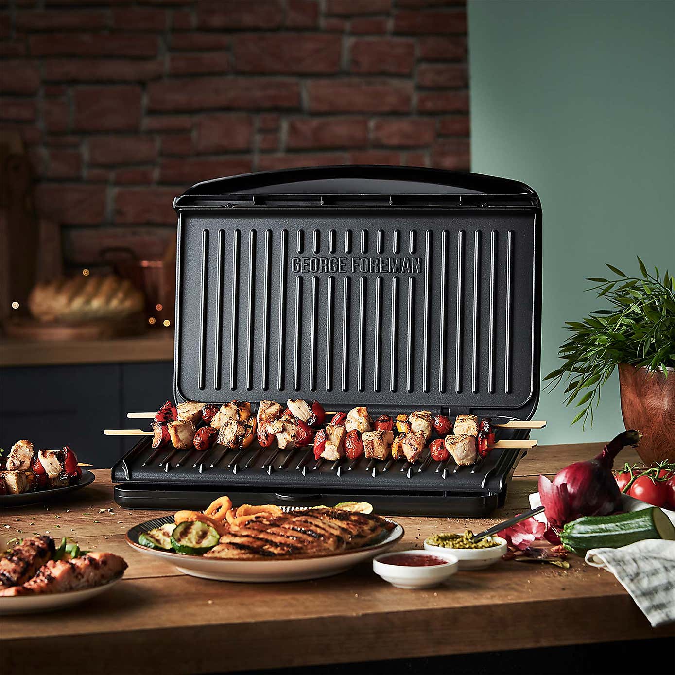 George Foreman Black Large Fit Grill