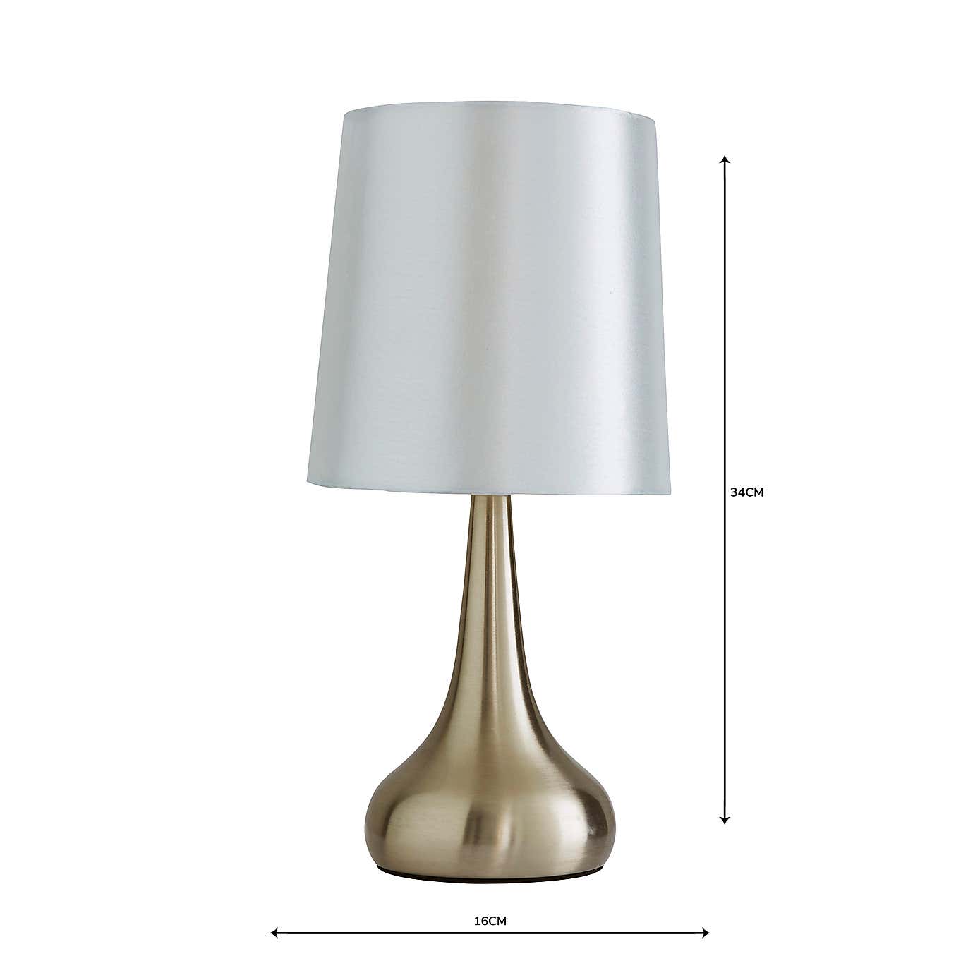 Rimini Cream Touch Dimmable Lamp