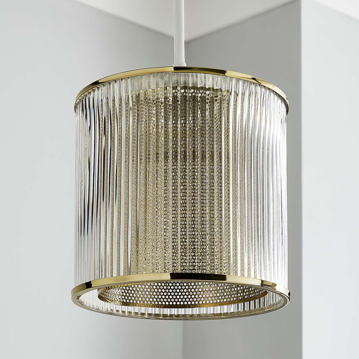 Kruze Glass Easy Fit Pendant Shade