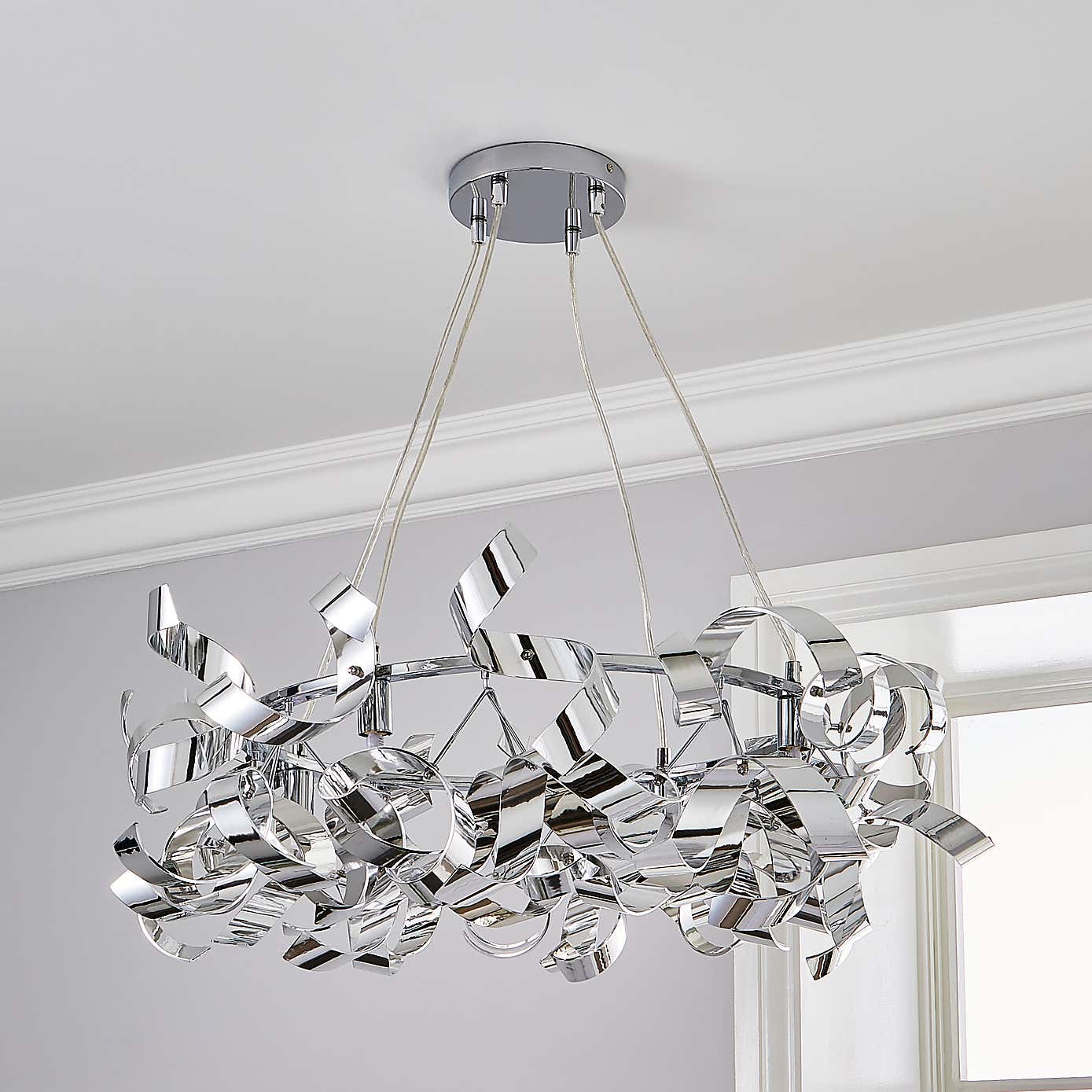 Iris Hoop 4 Light Ceiling Fitting