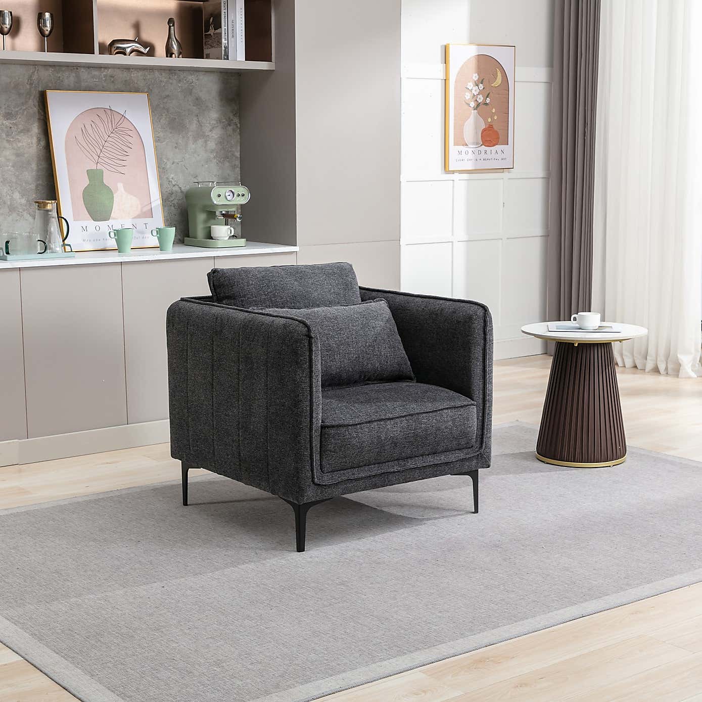 Image Furnishings Landon Chenille Occasional Armchair