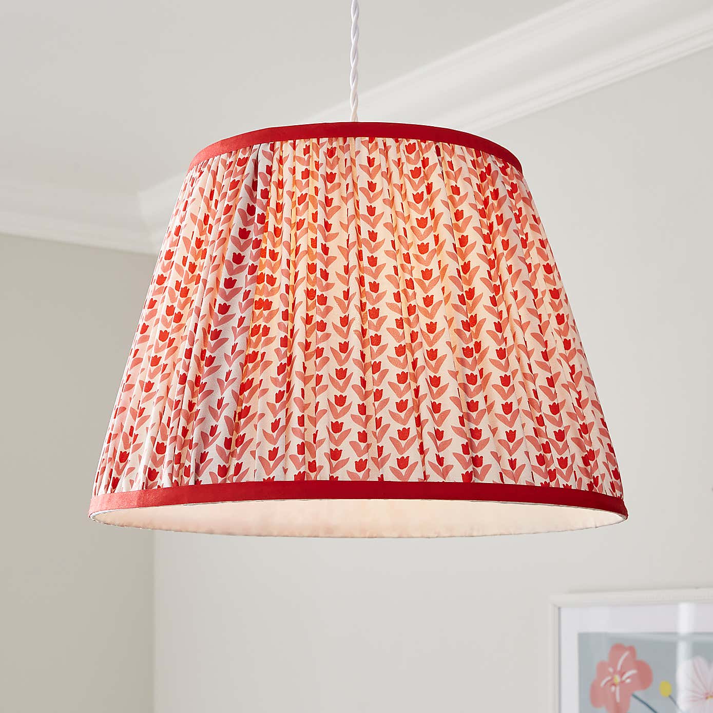 Pride & Joy Red Candle Lamp Shade