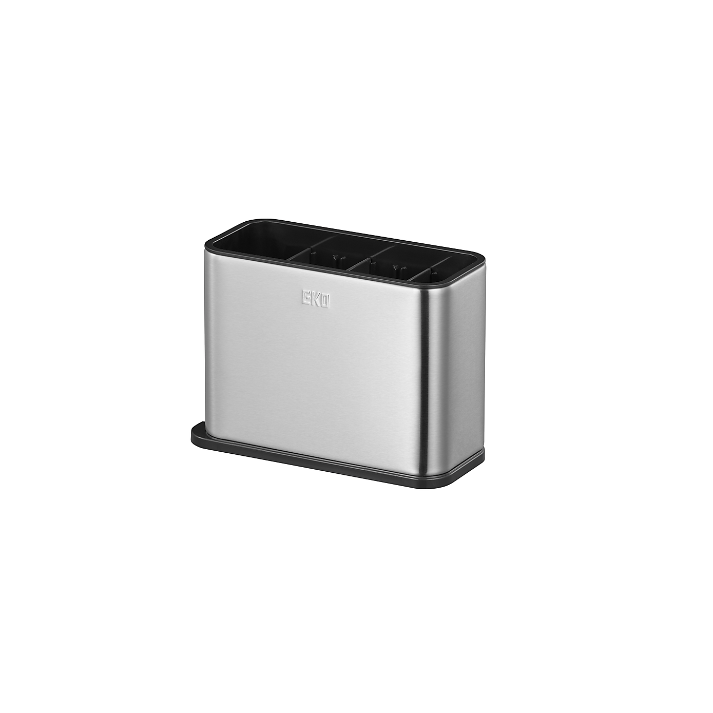 EKO Brushed Stainless Steel Utensil Holder