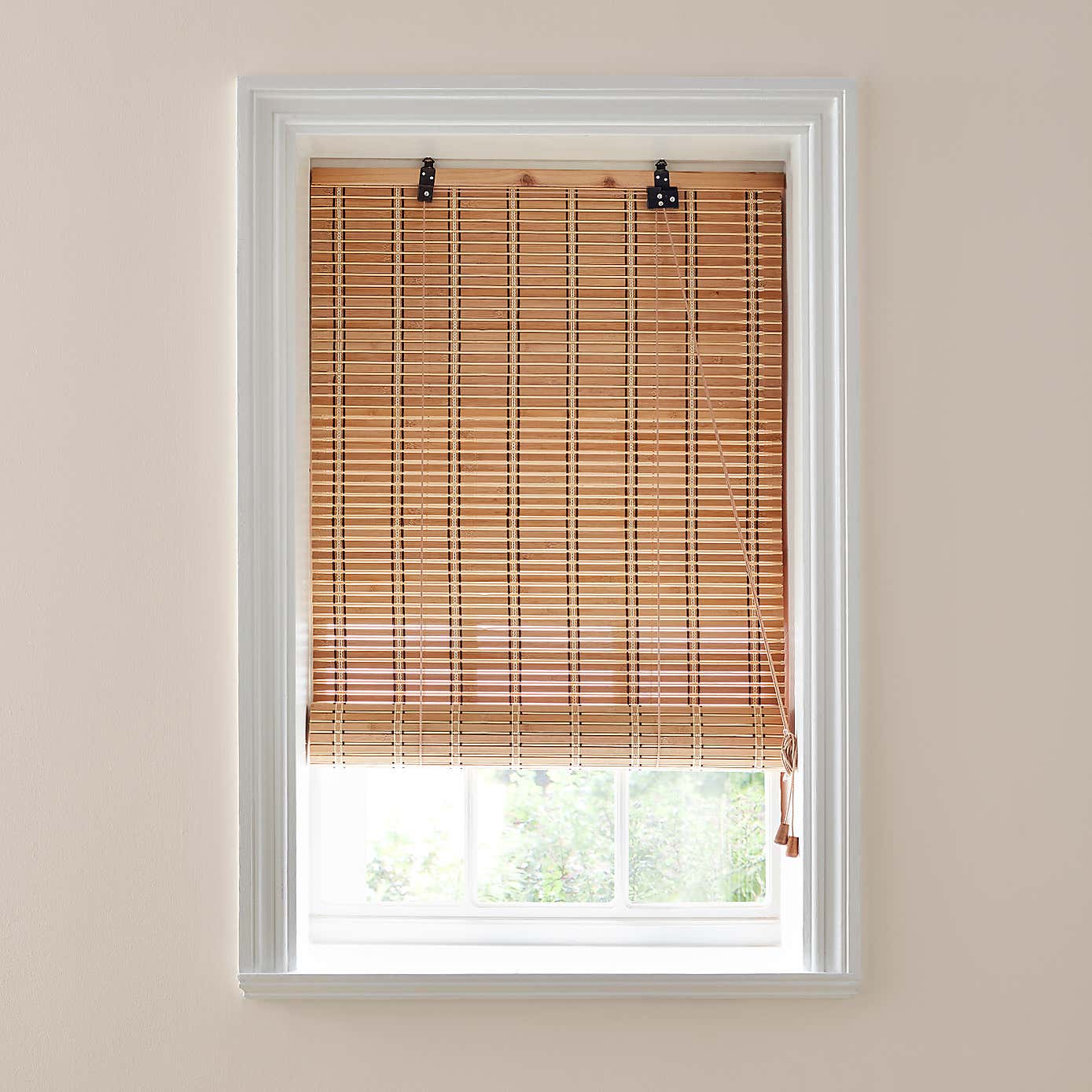 Bamboo Stripe Roller Blind