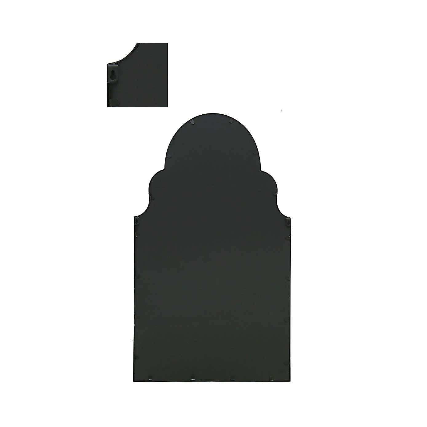 Arcus Crown Arched Indoor Outdoor Wall Mirror