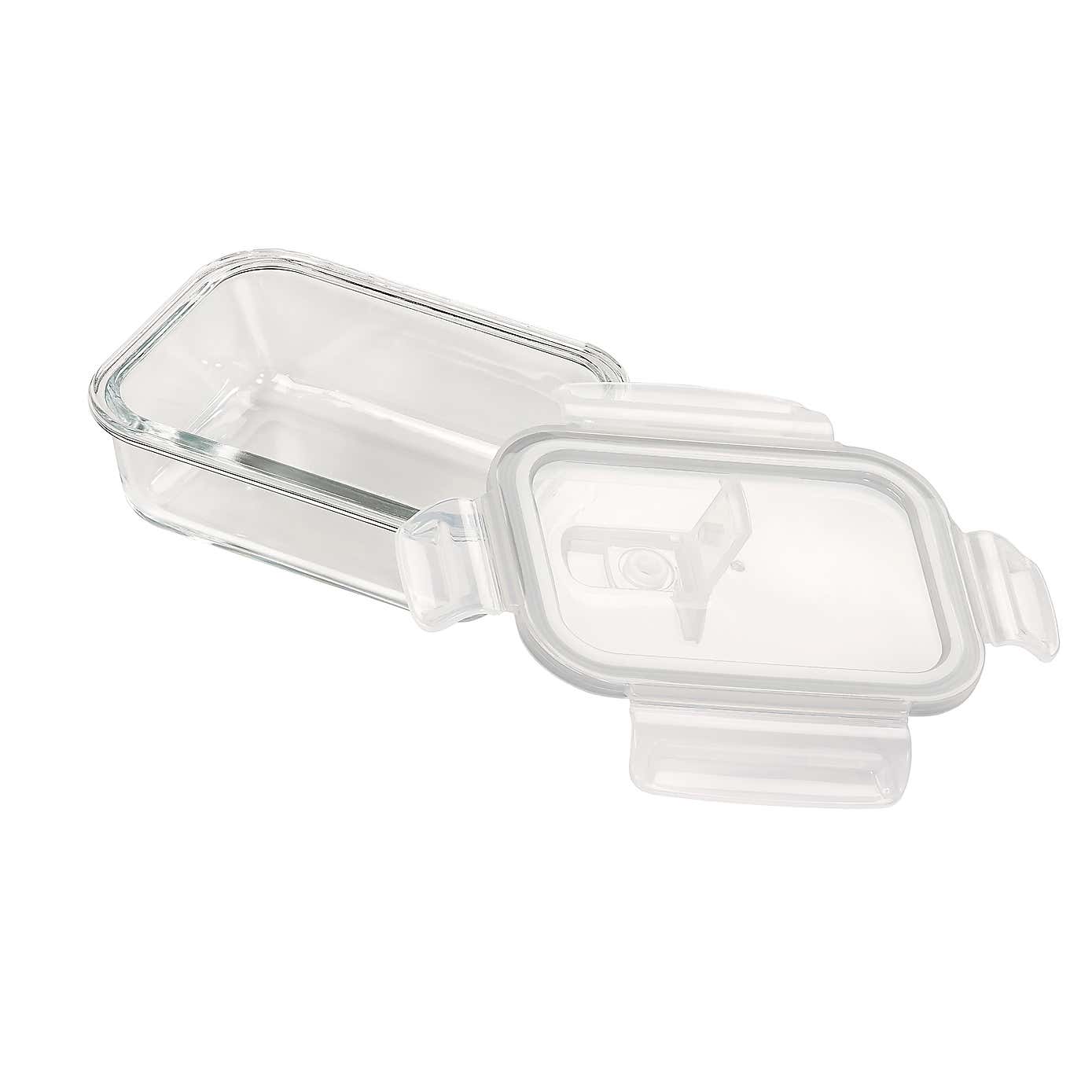 Borosilicate Glass Food Storage with Vented Lid