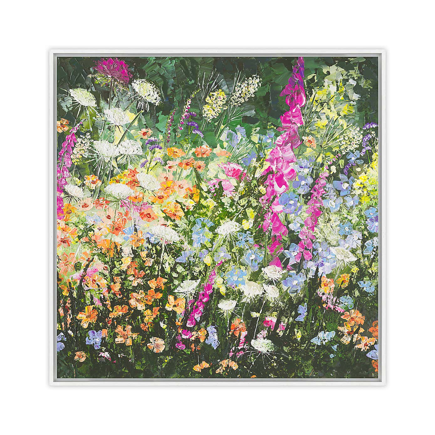 A Summer Serenade Framed Canvas