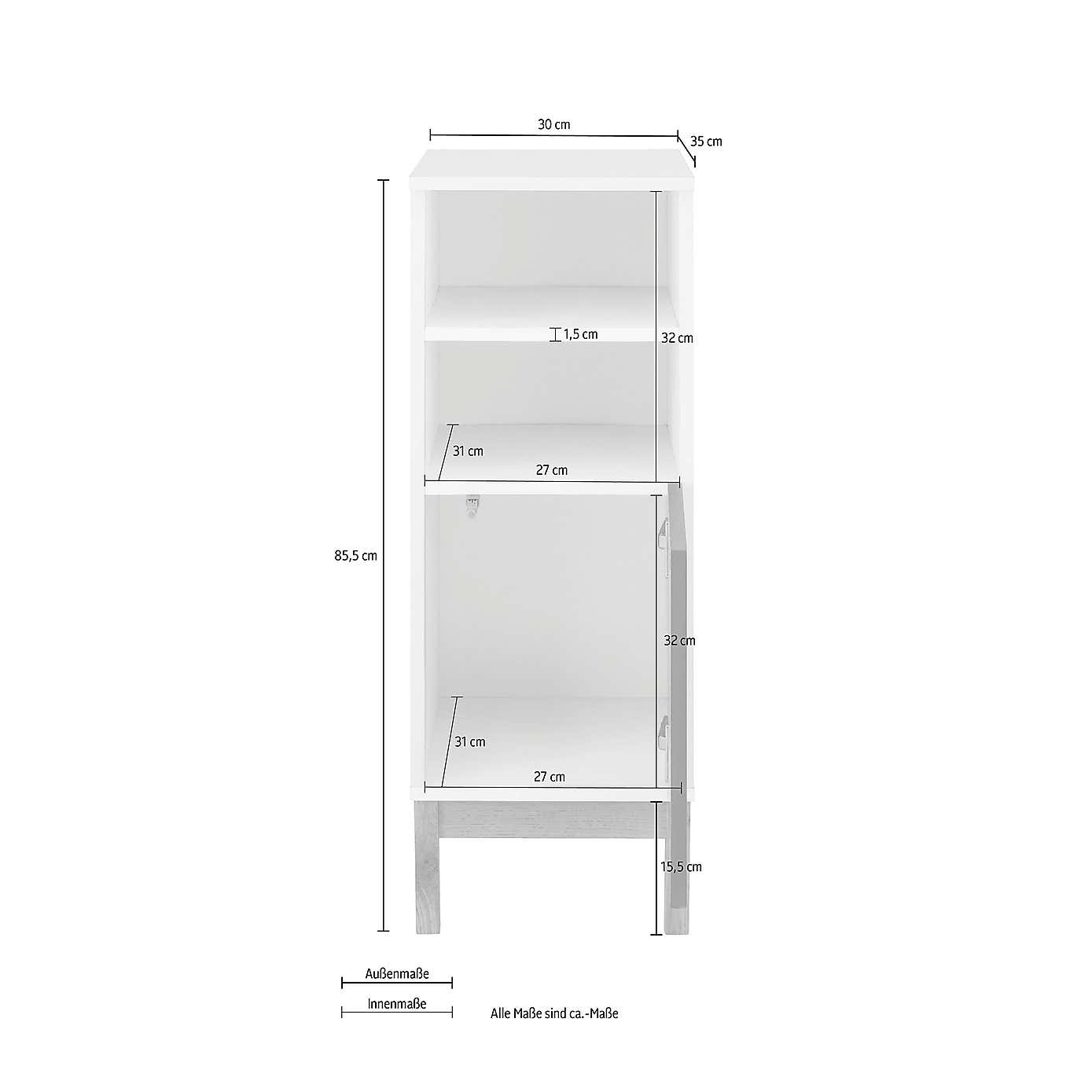 Odell Single Door Bathroom Cabinet