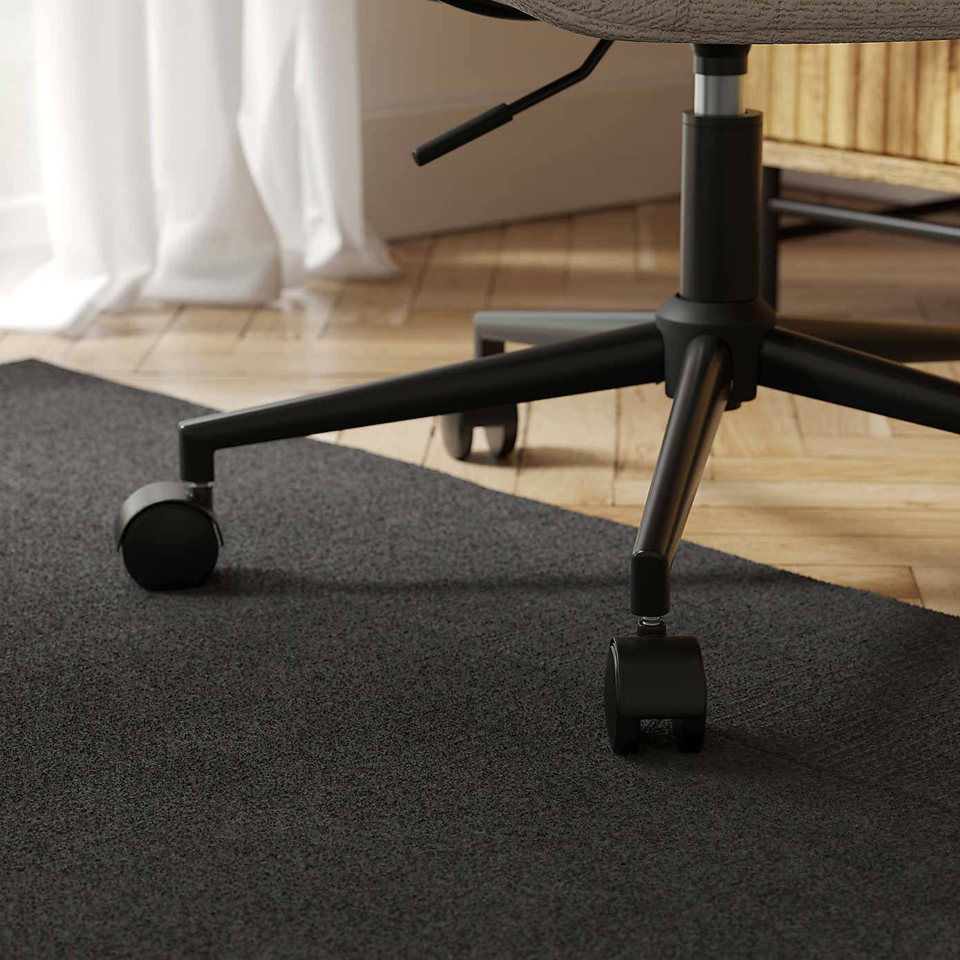 Clement Boucle Fabric Office Chair