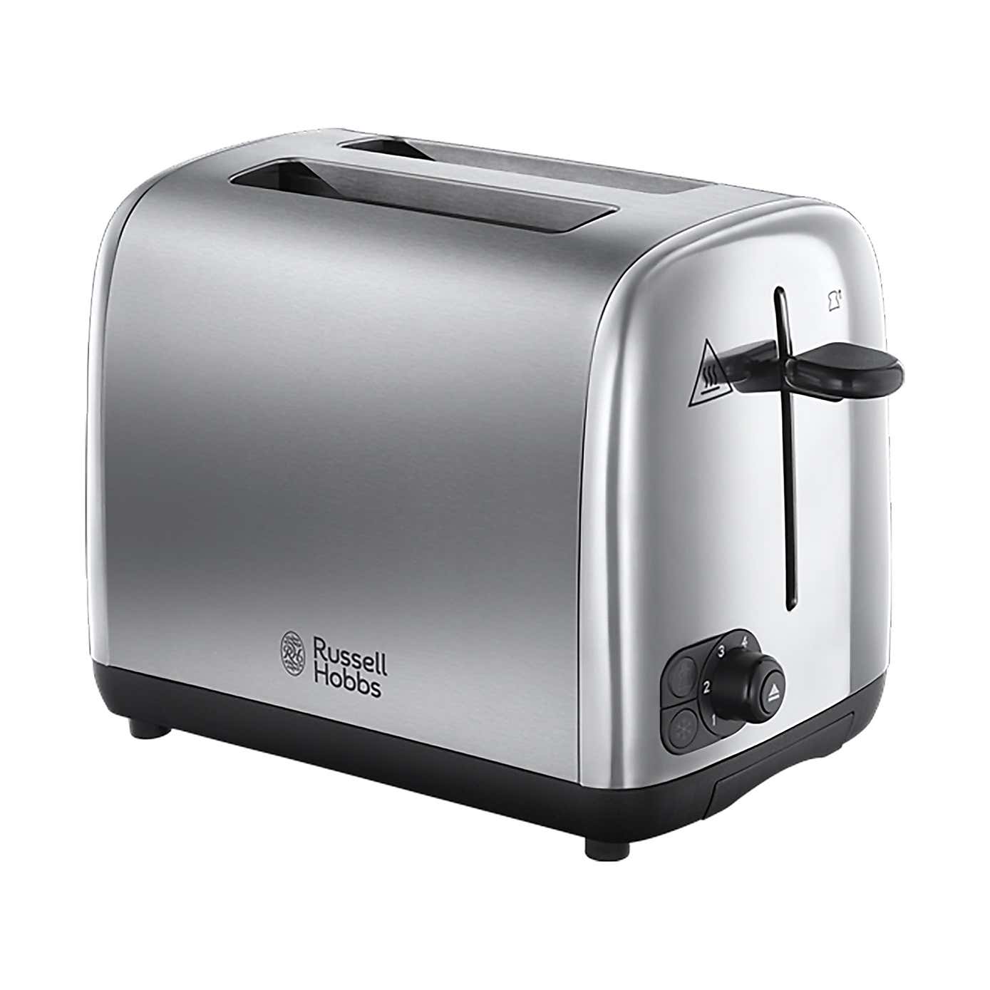 Russell Hobbs 2 Slice Brushed Stainless Steel Toaster