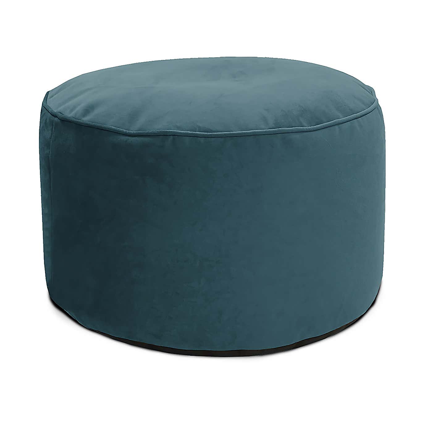 Ru Comfy Velvet Bean Bag Pouffe