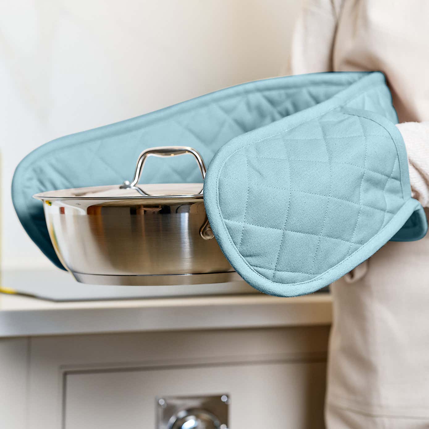 Dexam Love Colour Double Oven Gloves