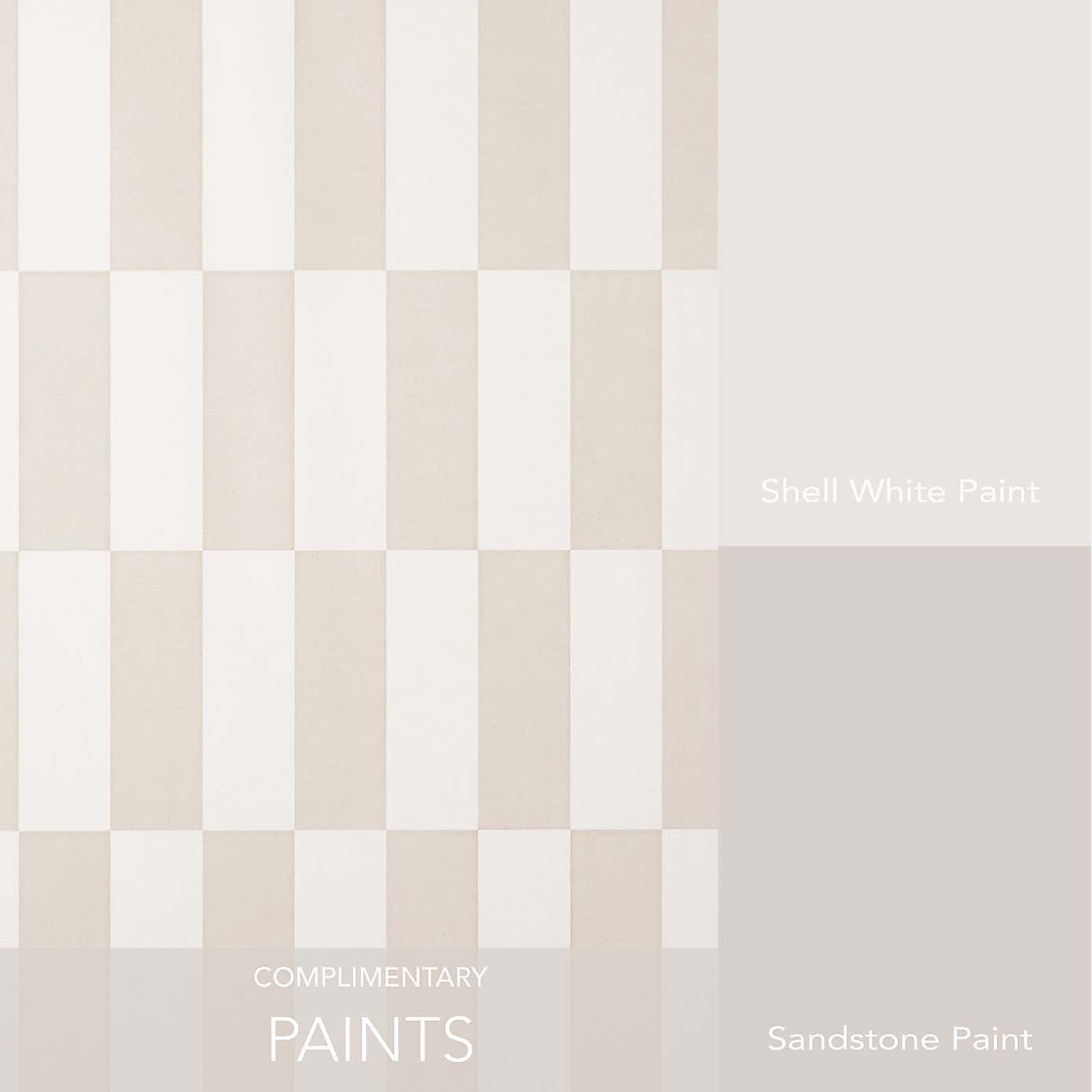 Checkerboard Natural Wallpaper