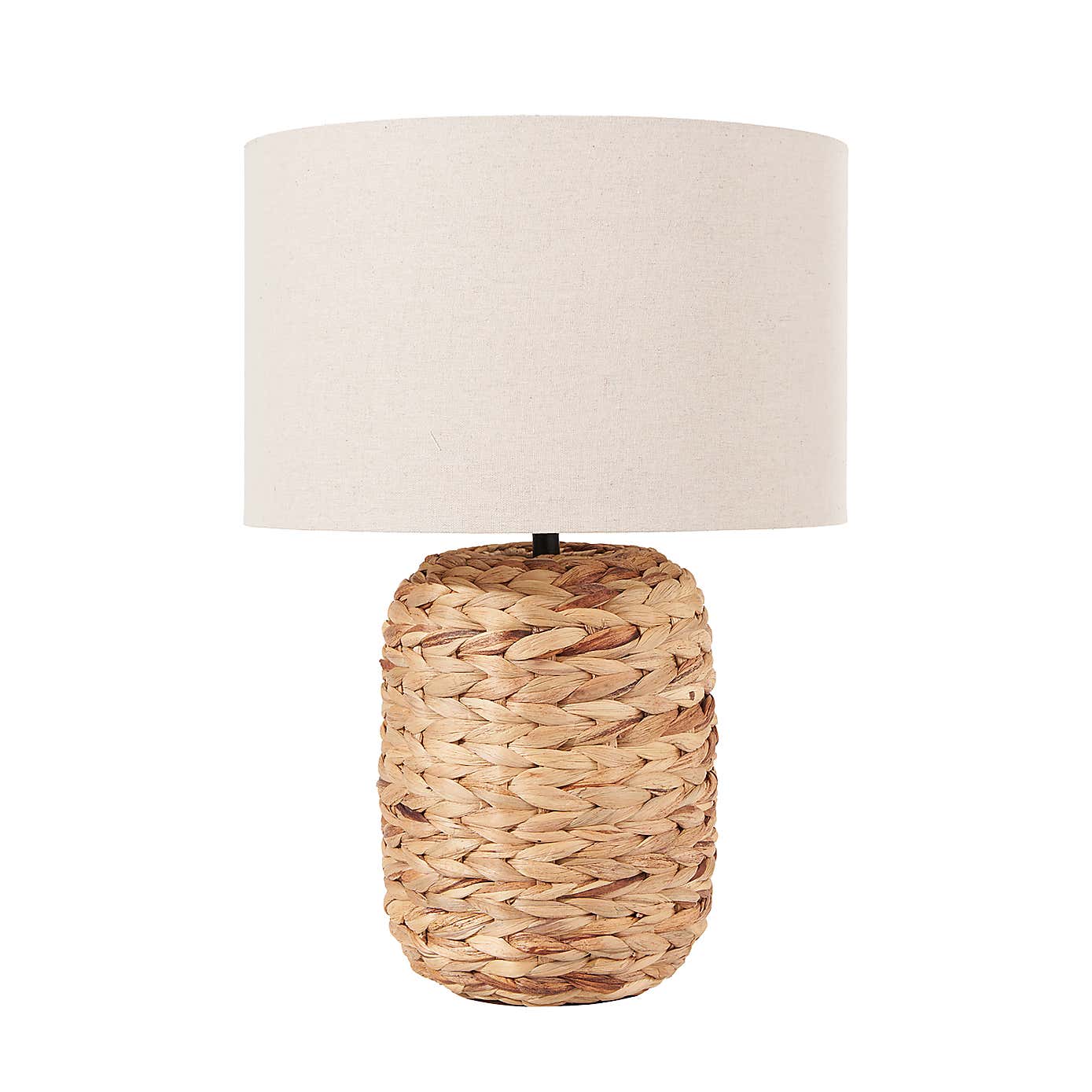 Zadi Plaited Tall Water Hyacinth Table Lamp