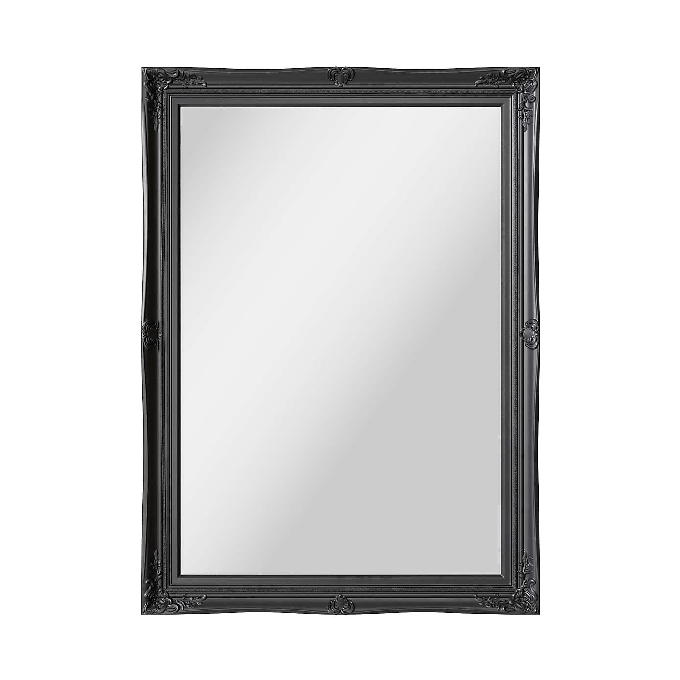 Swept Mirror 104x74cm White
