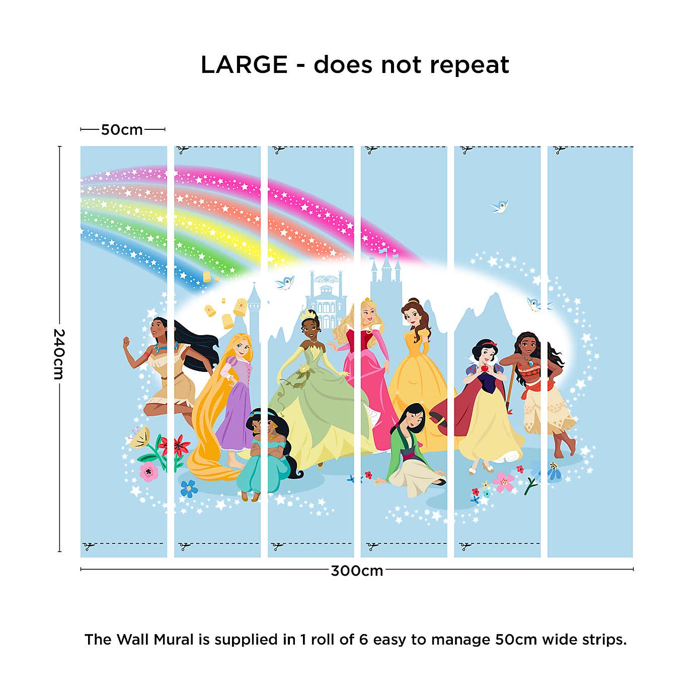 Disney Princess Mural