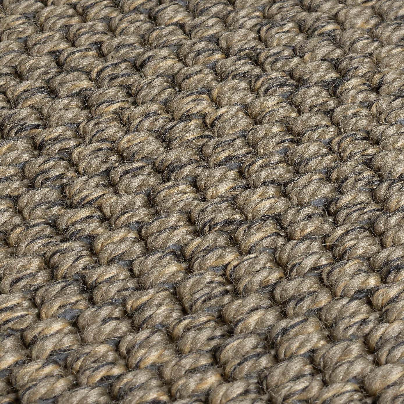 Sisal Look Washable Border Rug