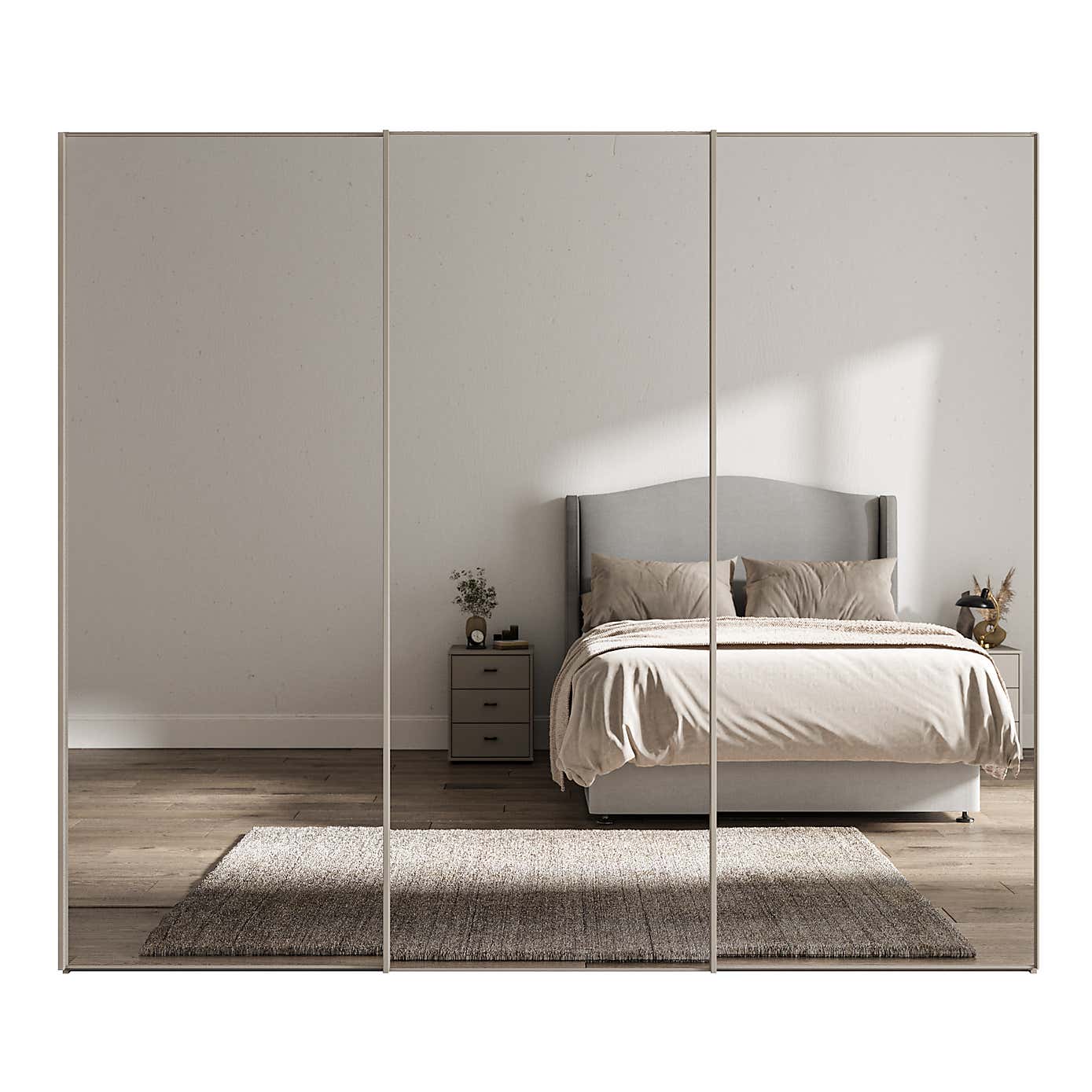 Wiemann Altena Sliding Mirrored Wardrobe