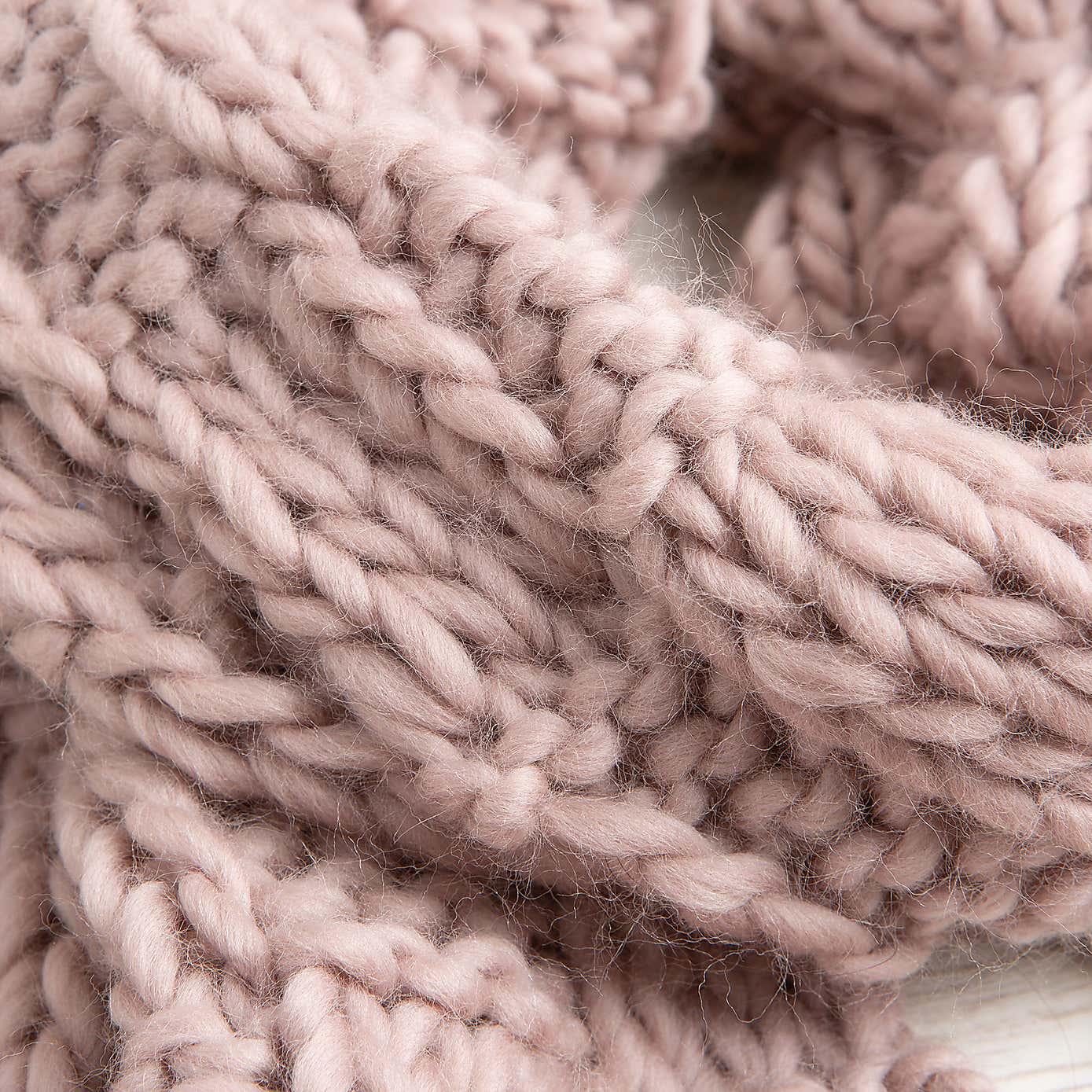 Wool Couture Mink Absolute Beginners Scarf Knitting Kit