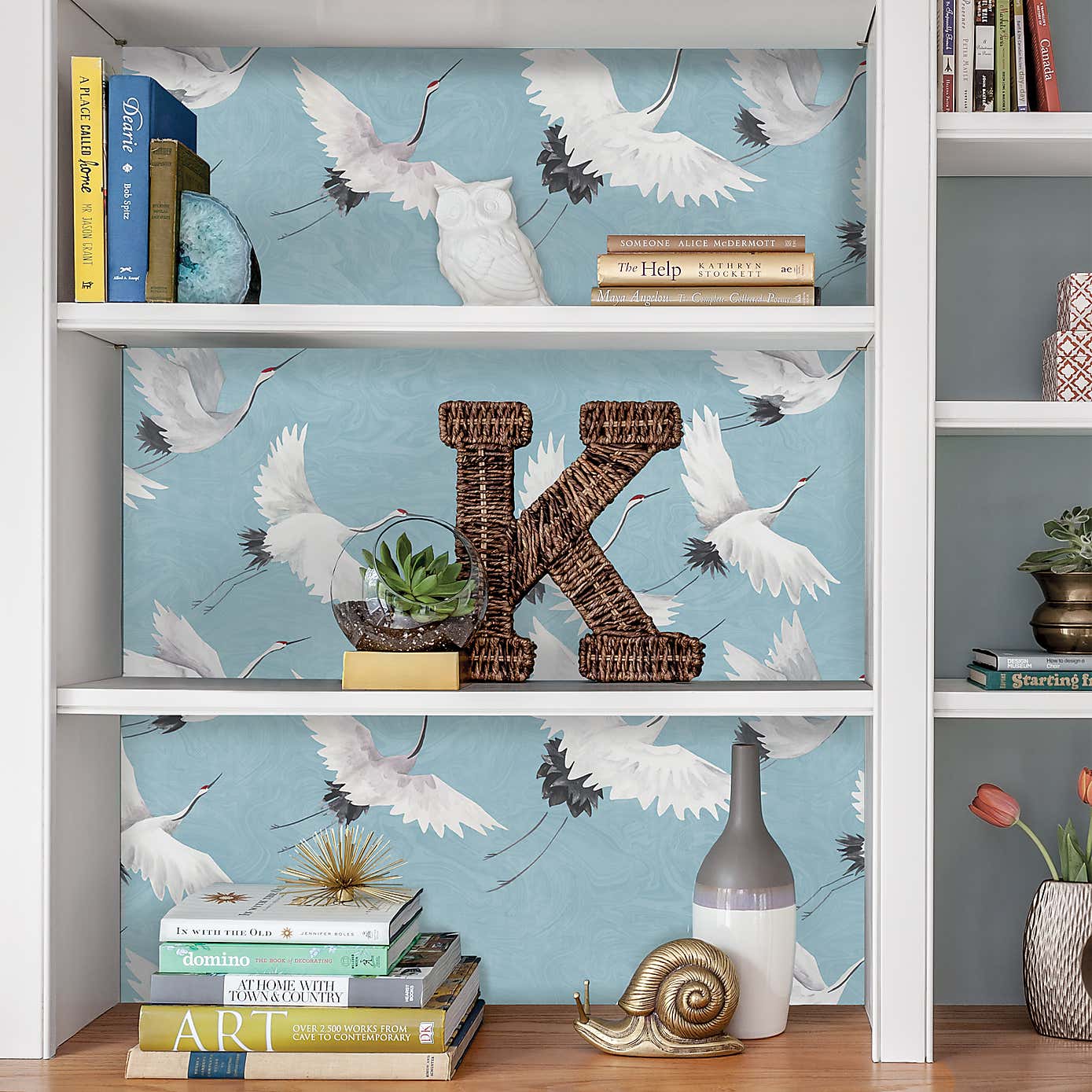 NuWallpaper Halcyon Blue Self Adhesive Wallpaper