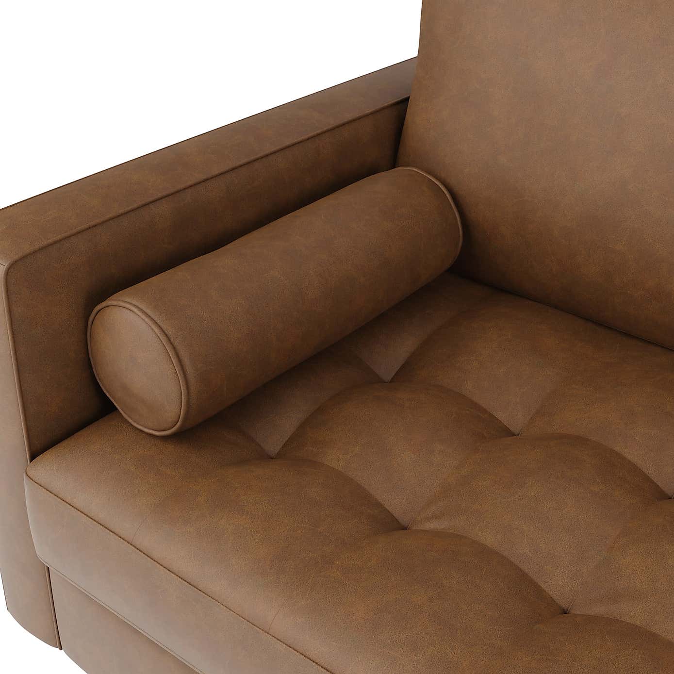 Zoe Faux Leather 2 Seater Sofa