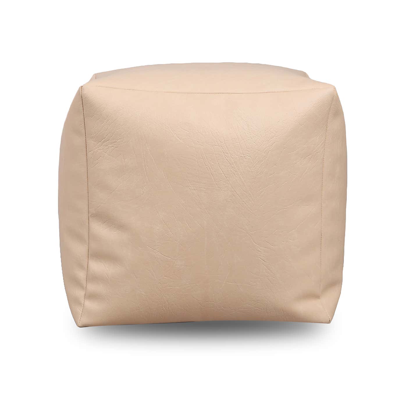 Kaikoo Faux Leather Beanbag Cube