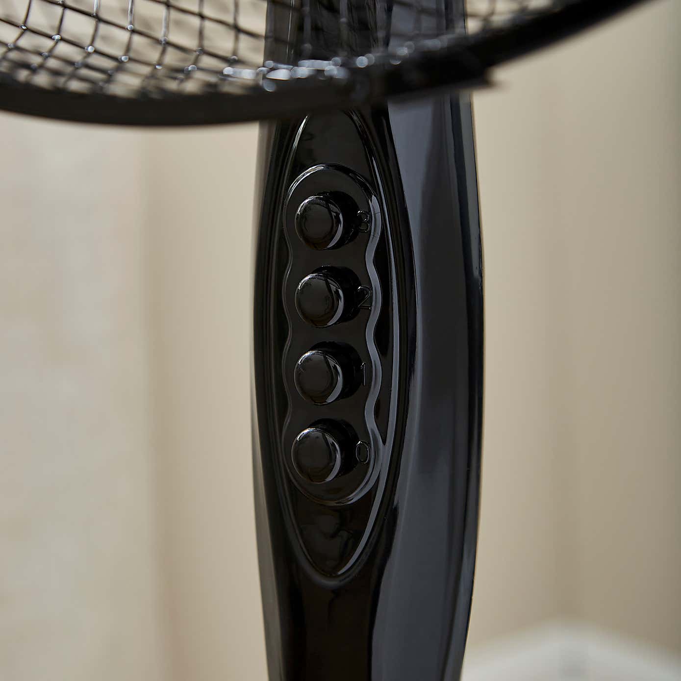 16inch Pedestal Fan Black