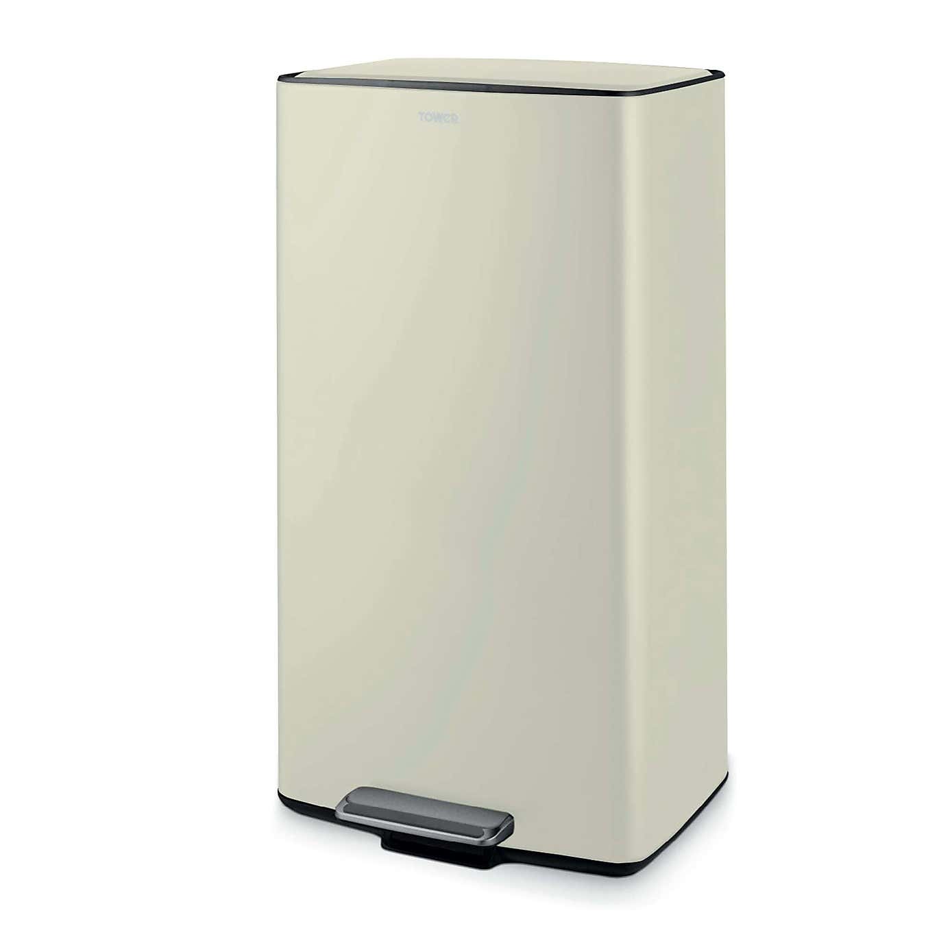 Tower 40L Rectangular Pedal Bin