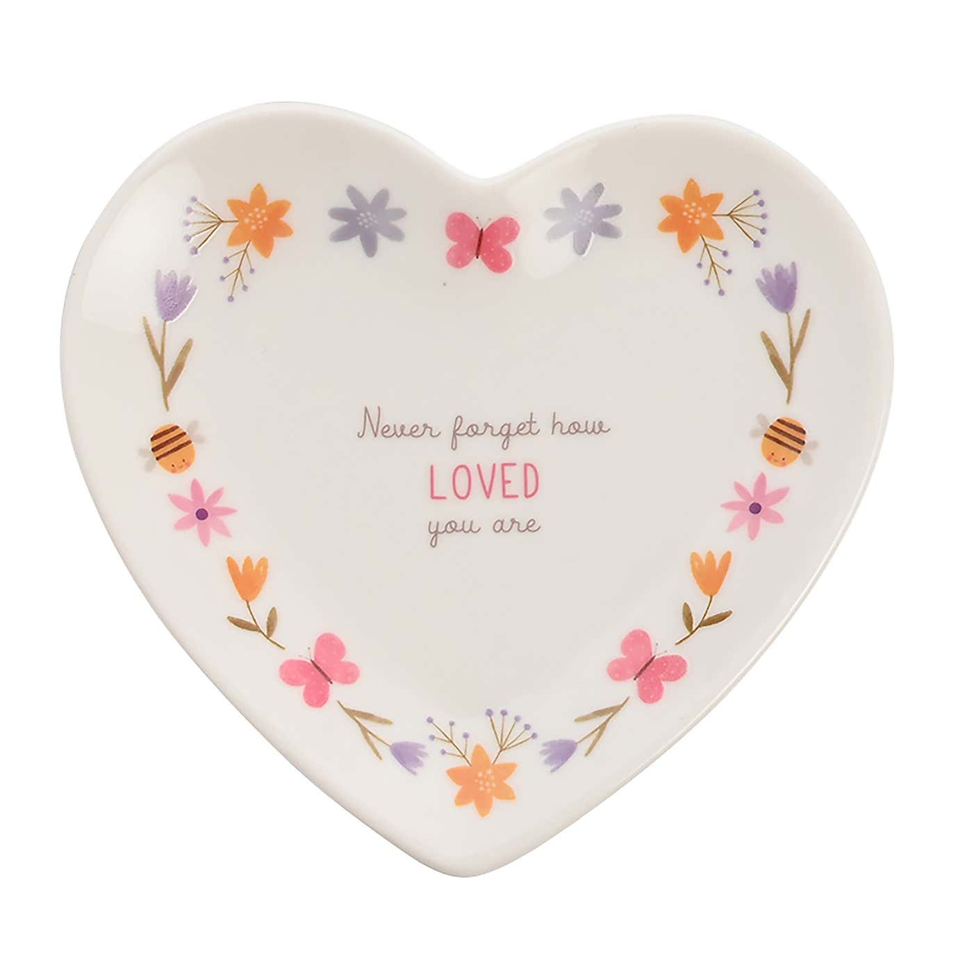 You Are Loved Ceramic Trinket Tray