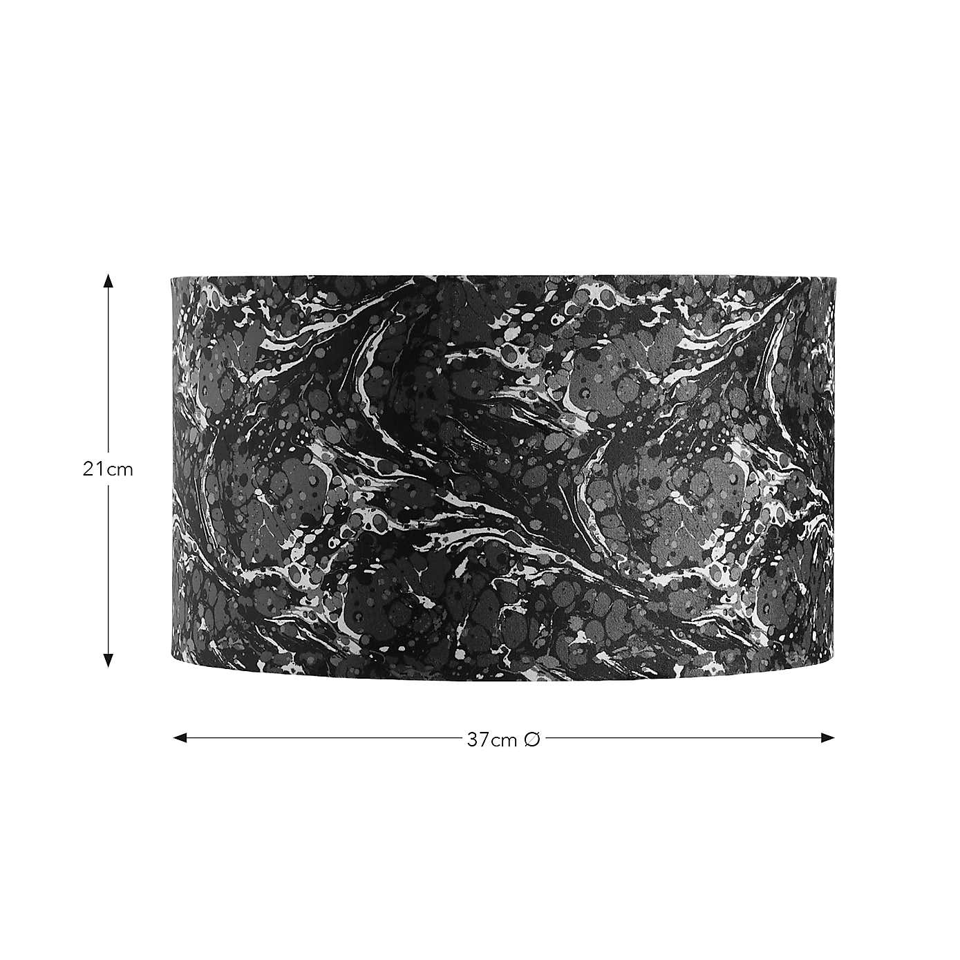 Marble Drum Lamp Shade