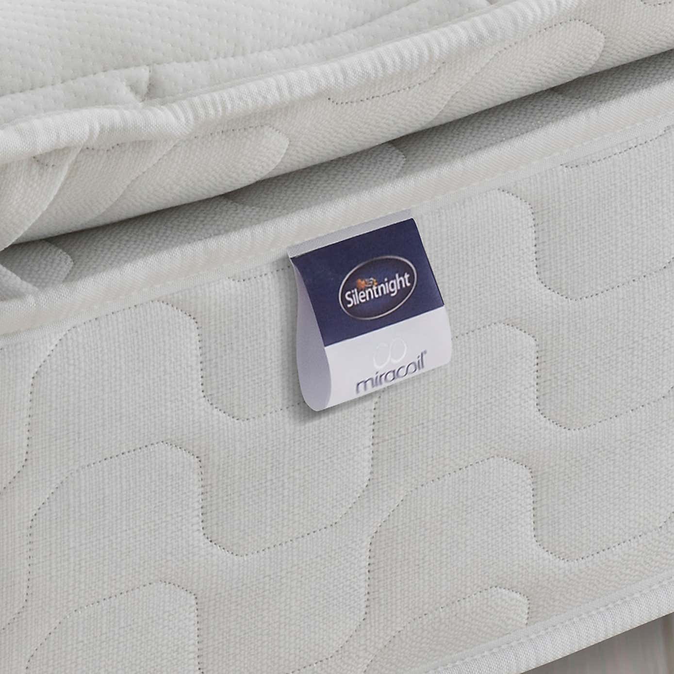 Silentnight Miracoil Memory Pillowtop Mattress