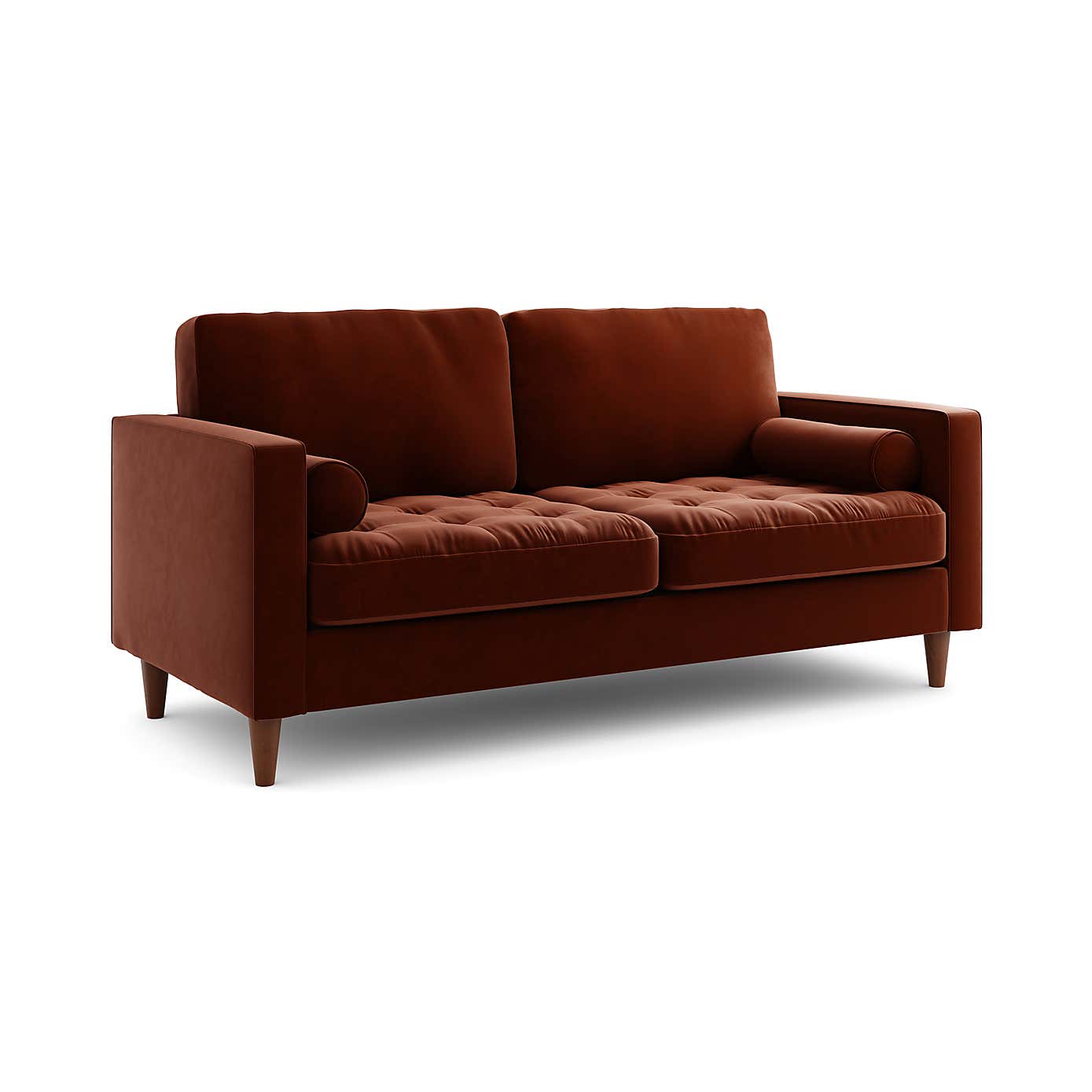 Zoe Casual Sit Velvet 3 Seater Sofa Bed