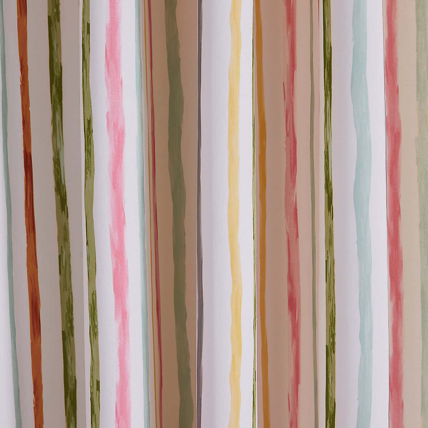 Jungle Friends Striped Blackout Eyelet Curtains