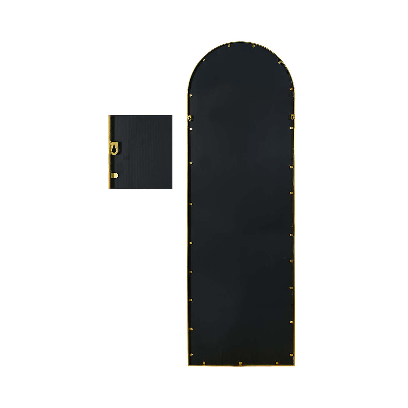 Arcus Arched Slim Indoor Outdoor Full Length Wall Mirror