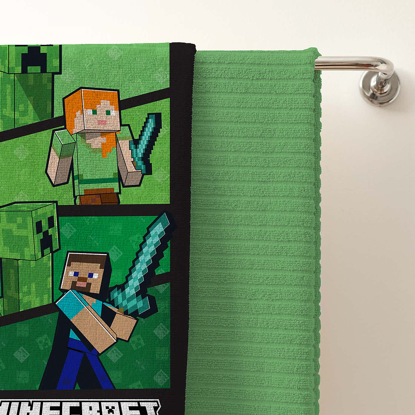 Minecraft Plater Cotton Beach Towel