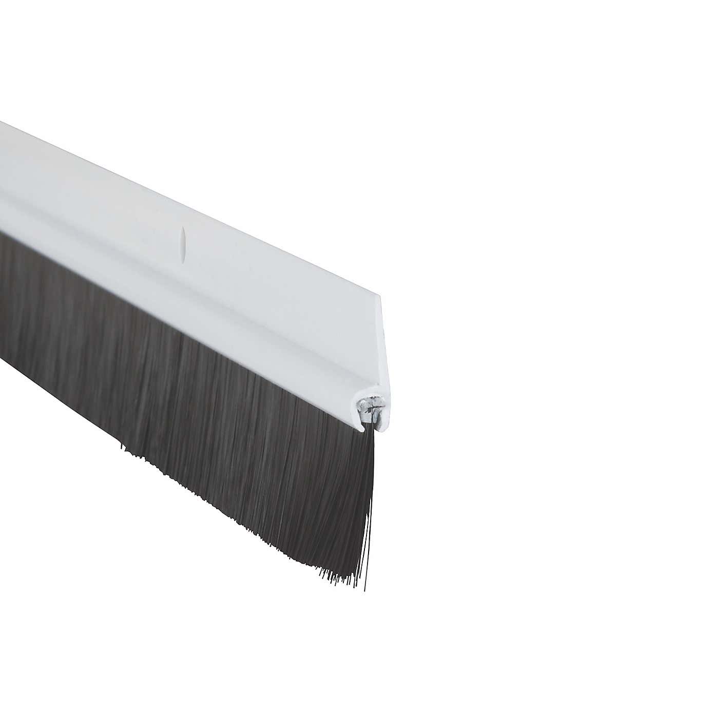 Stormguard PVC Door Bottom Brush 914mm White
