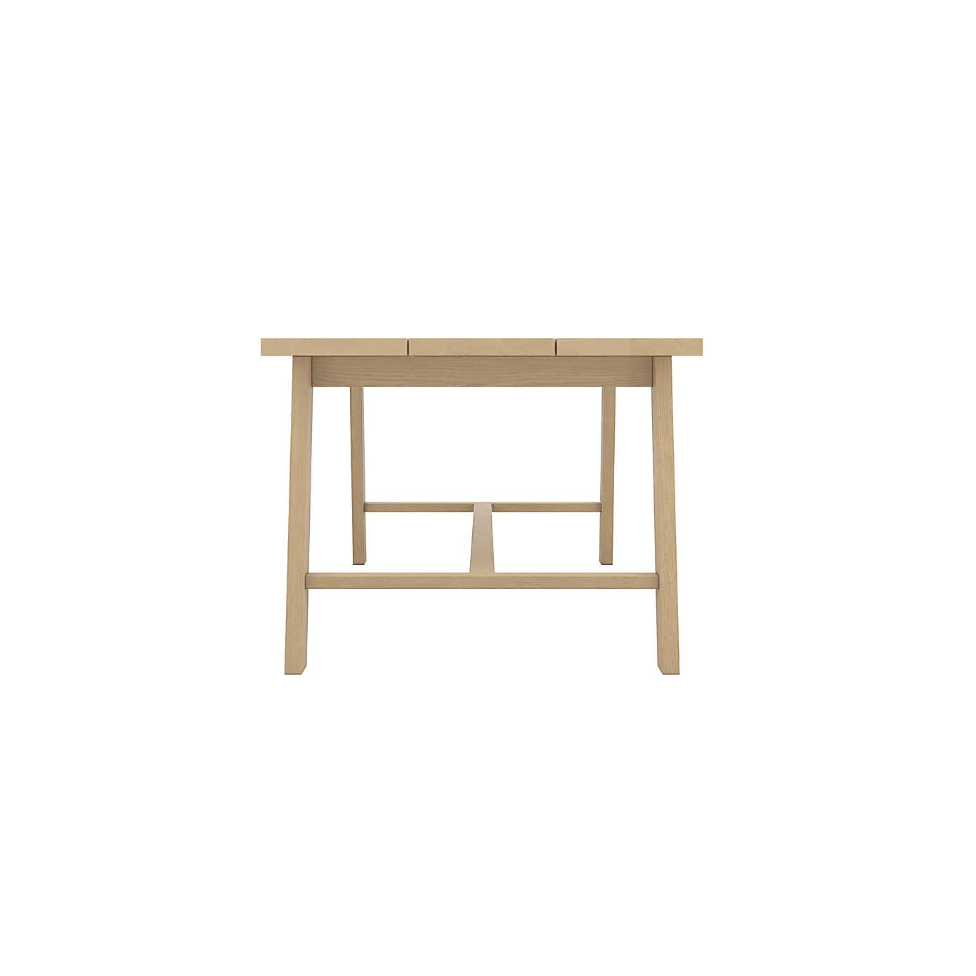 Bourton 8 Seater Dining Table, Latte