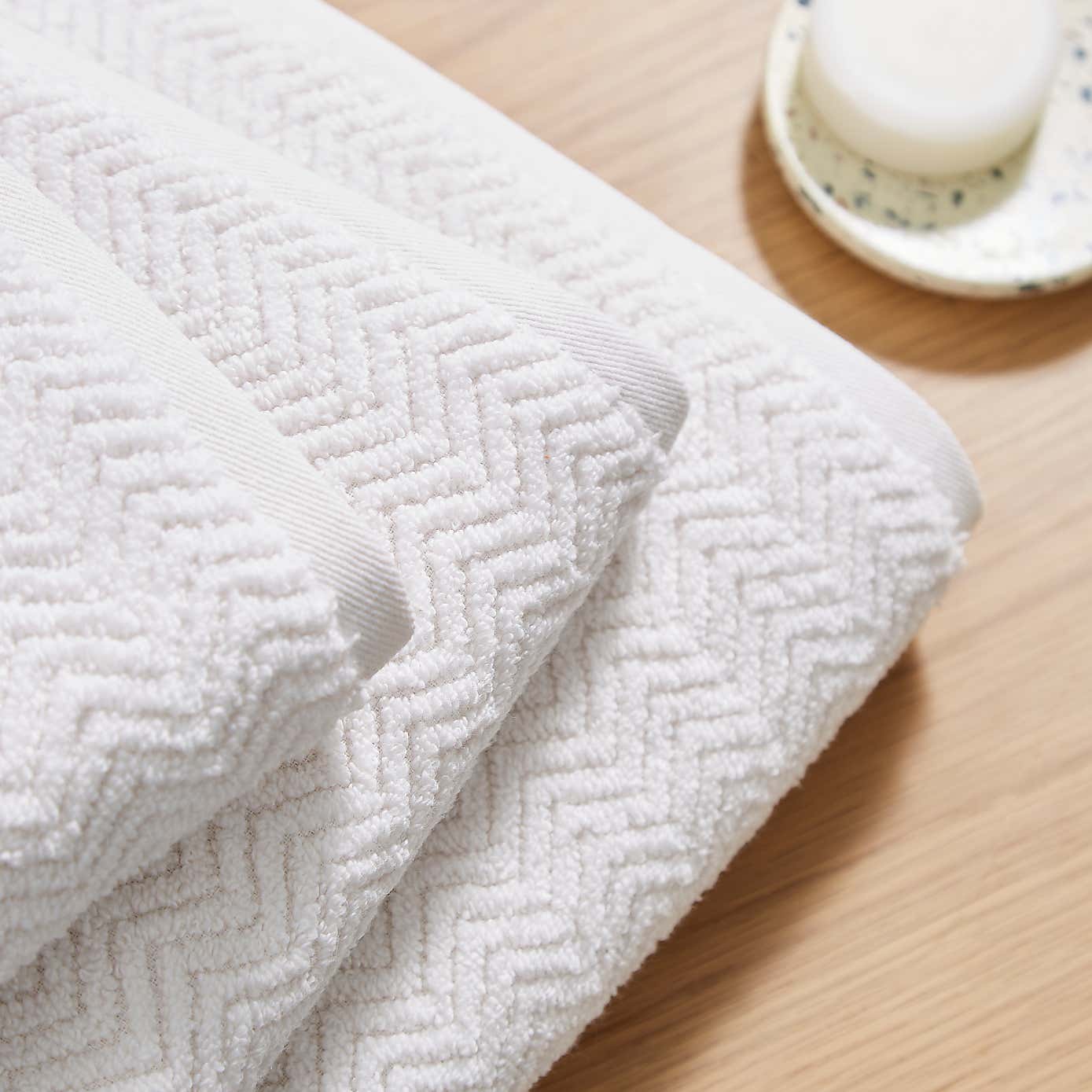 Cotton Zig Zag Towel