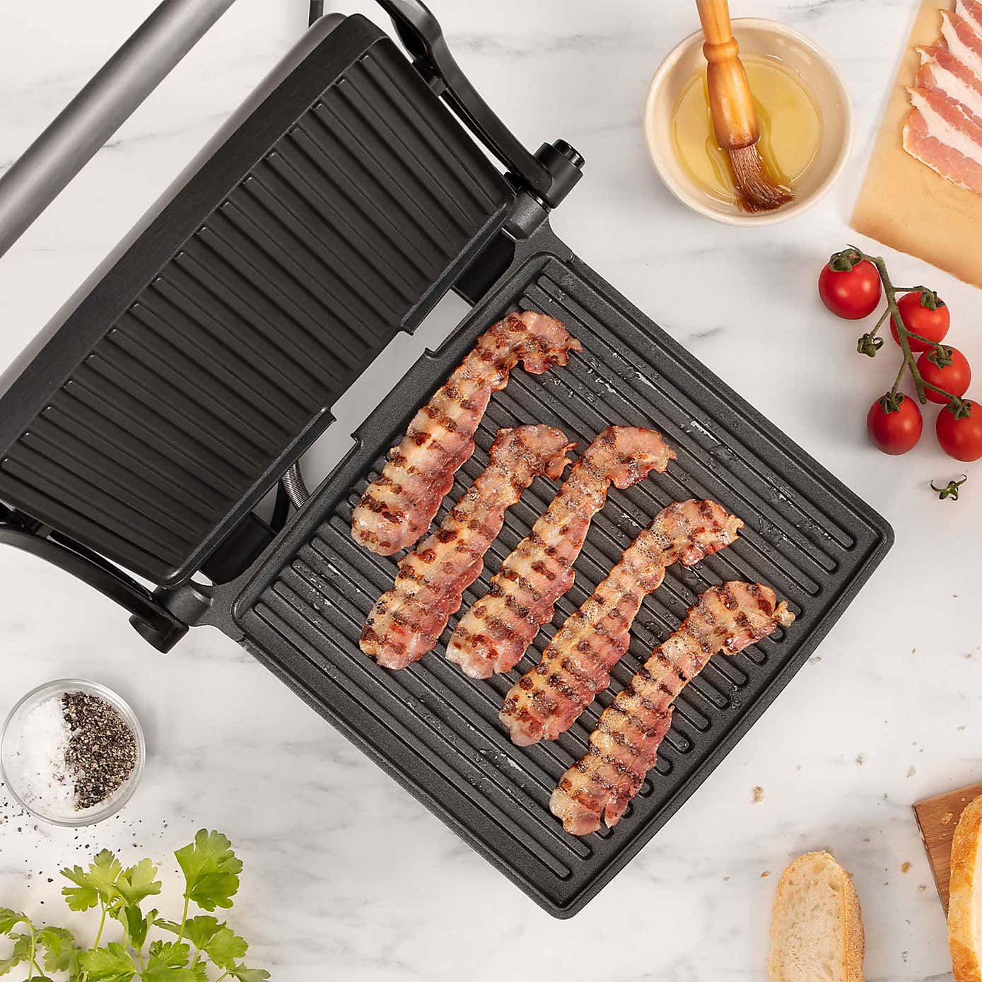 George Foreman Flexe Grill 180 Panini Griddle