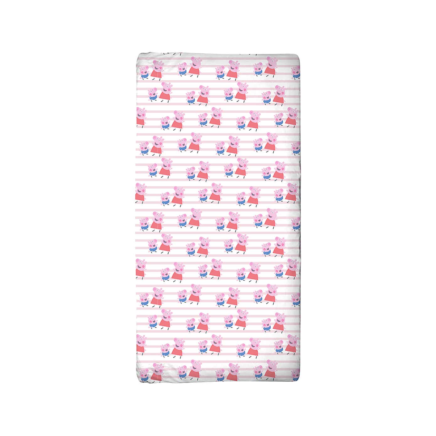 Pack of 2 Peppa Lullabies Cot Bed Fitted Sheets