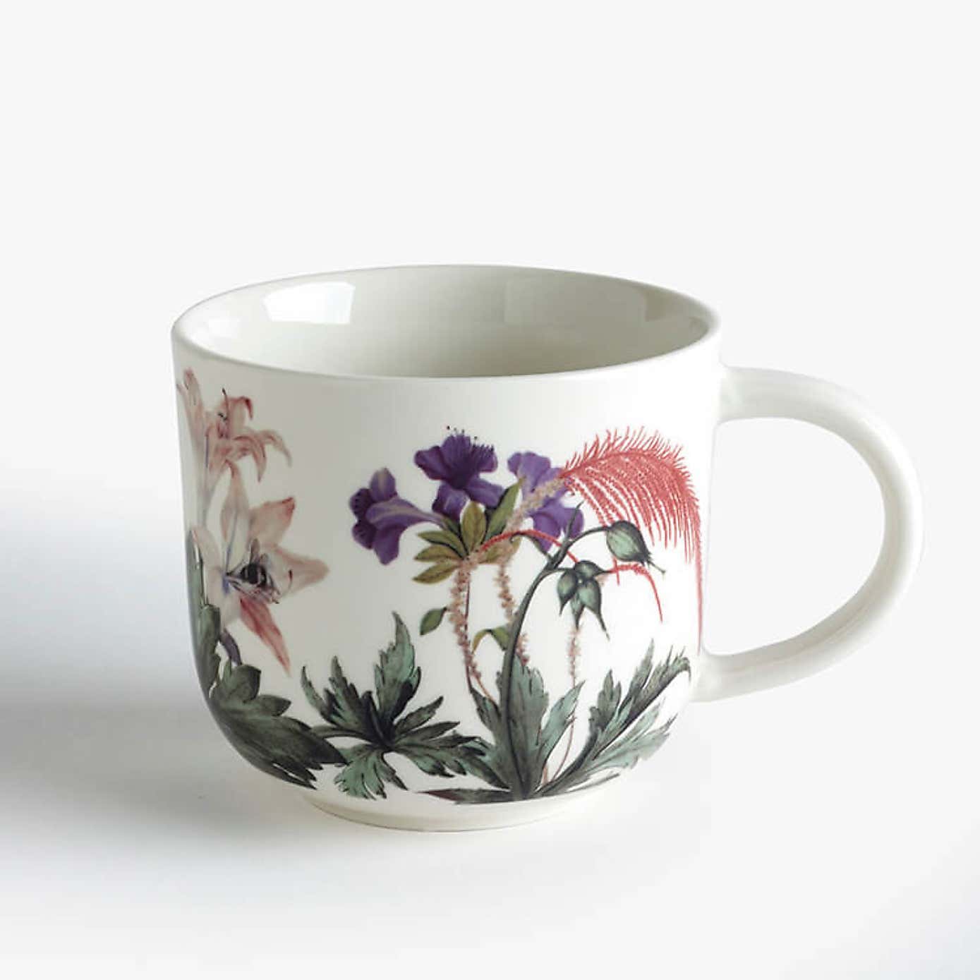 Set of 2 Kew Bee Floral Mugs