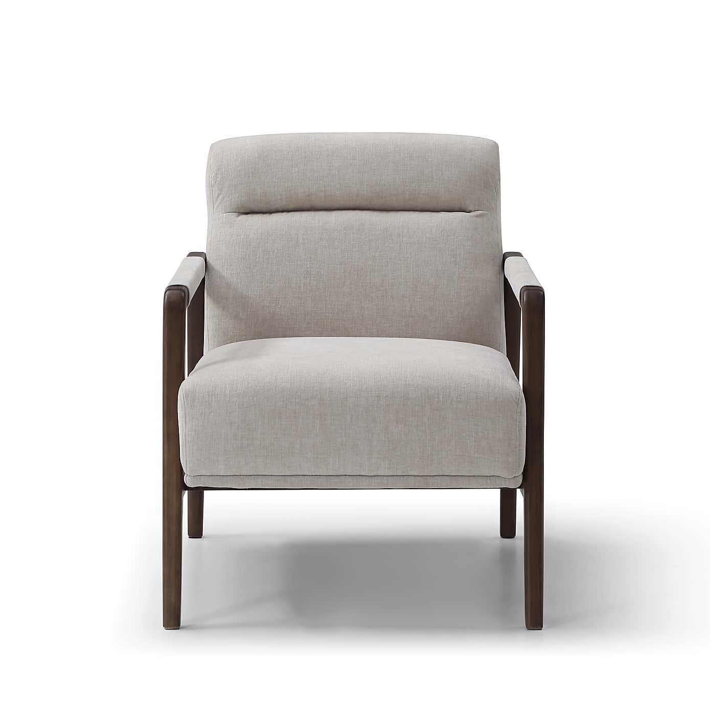Myla Chenille Natural Accent Chair